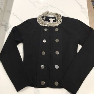 Military Style Cardigan